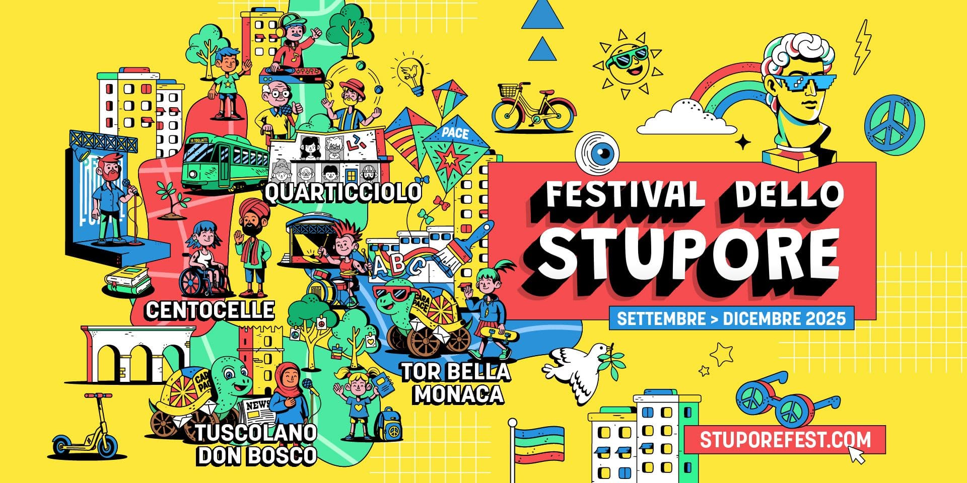 Grafica per festival e rassegne: come costruire continuità tra programma, pubblico e spazio