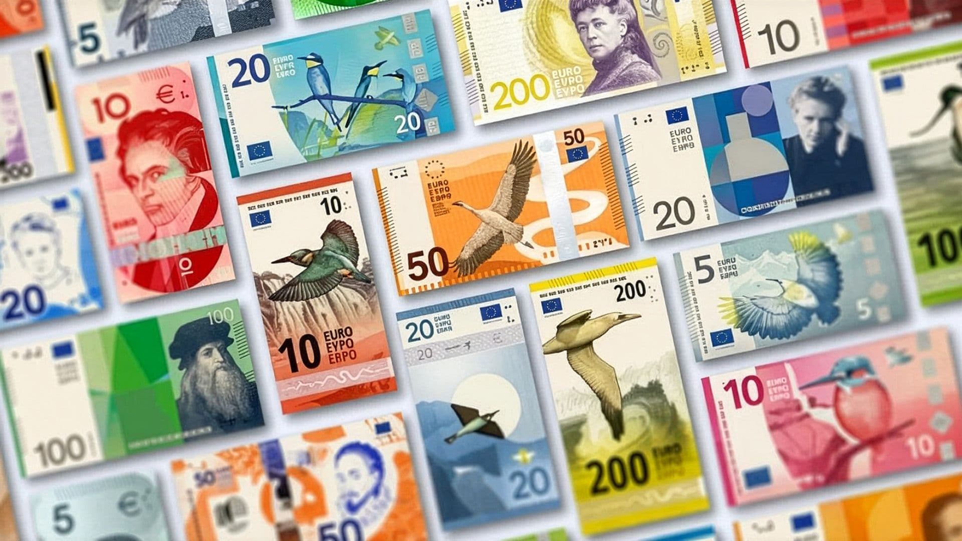 The new euro banknotes: what they tell us about European identity design