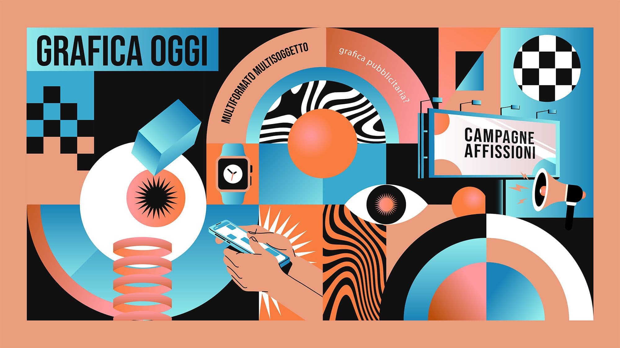 Grafica pubblicitaria oggi: come sta cambiando tra campagne digitali, affissioni e contenuti multiformato