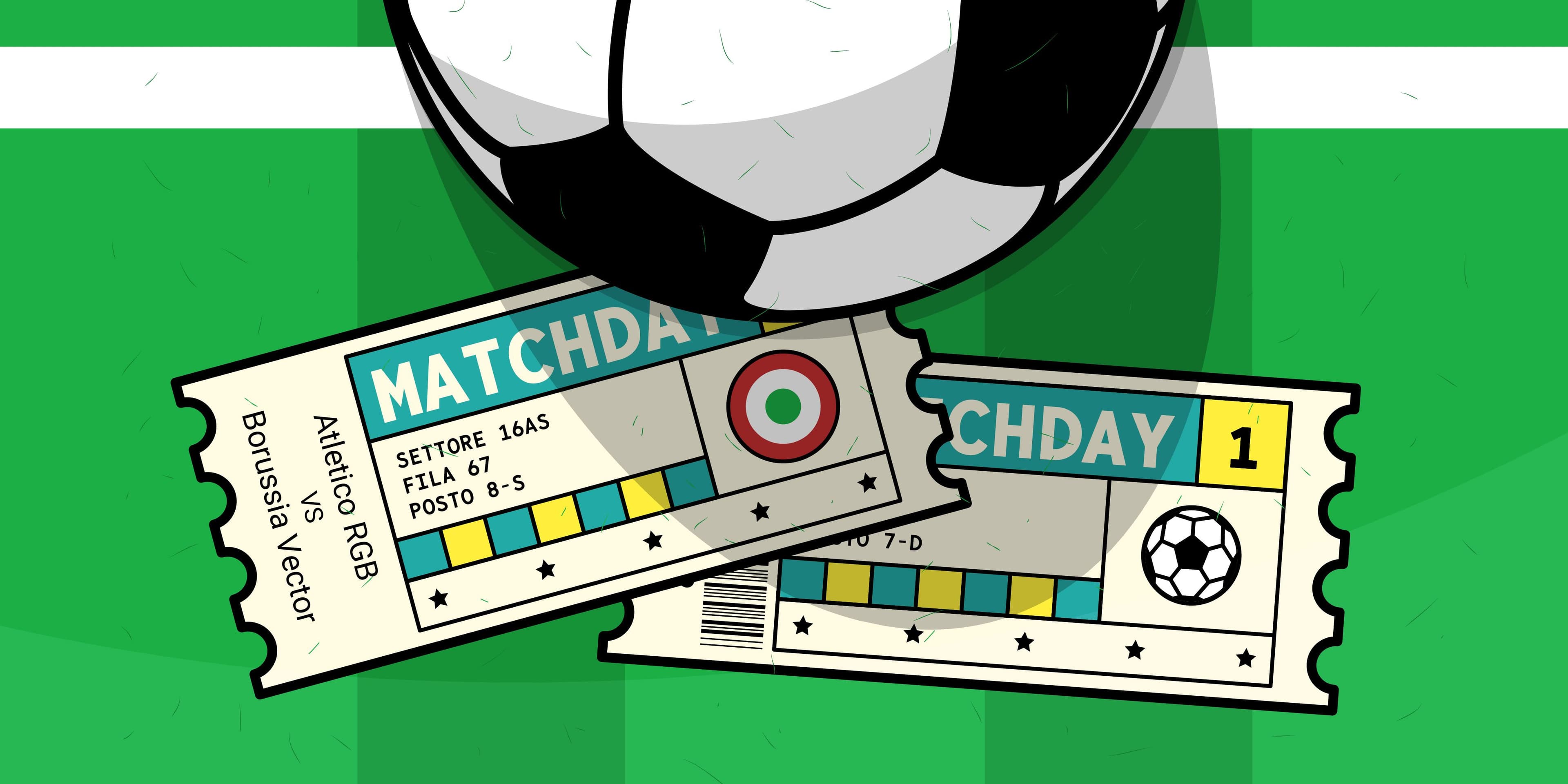 Grafiche matchday per squadre di calcio: come i contenuti social trasformano le partite in racconti visivi