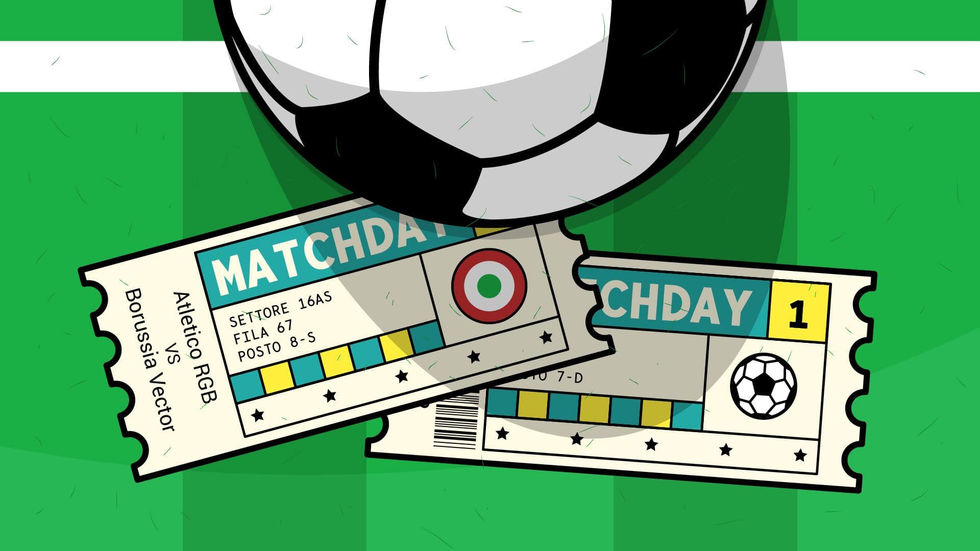 Matchday graphics for football teams: how social media content transforms matches into visual narratives.